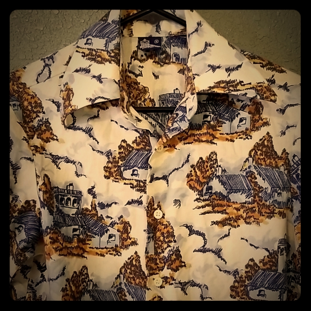 Long sleeve Jeans Joint shirt